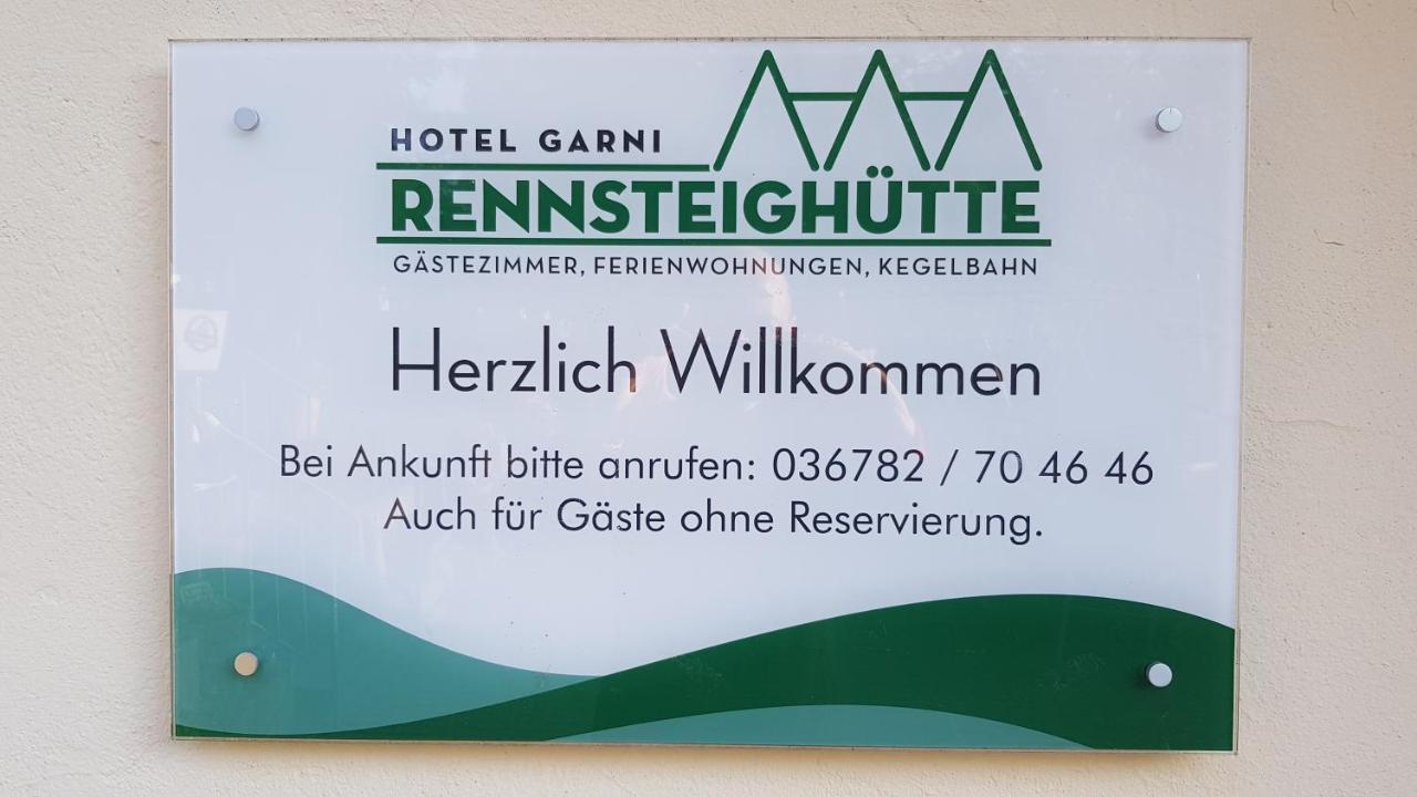 Hotel-Pension Rennsteighutte Frauenwald Zewnętrze zdjęcie